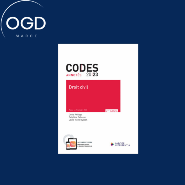 CODE ANNOTE - DROIT CIVIL 2023 - A JOUR AU 15 OCTOBRE 2023