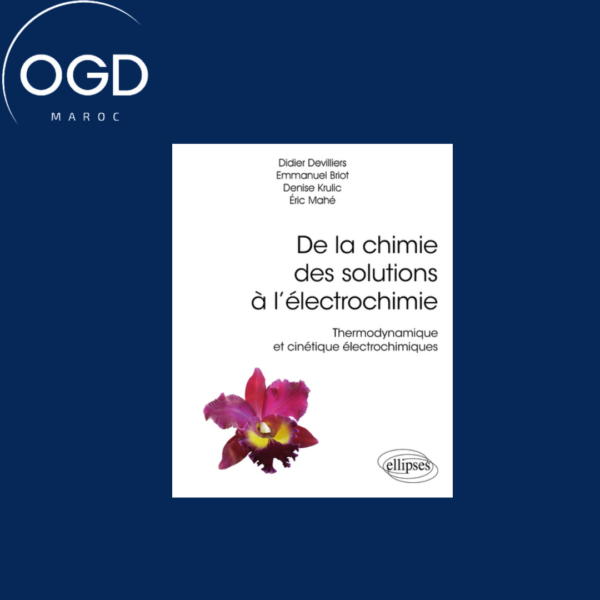 DE LA CHIMIE DES SOLUTIONS A L ELECTROCHIMIE - THERMODYNAMIQUE ET CINETIQUE ELECTROCHIMIQUES