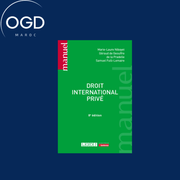 DROIT INTERNATIONAL PRIVE