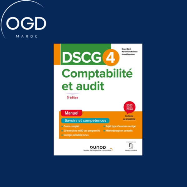 DSCG 4 - COMPTABILITE ET AUDIT - MANUEL - 5E ED.