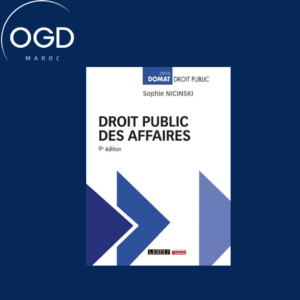 DROIT PUBLIC DES AFFAIRES