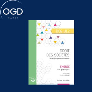 DROIT DES SOCIETES ET DES GROUPEMENTS D'AFFAIRES - ENONCE - UE 2 DU DCG