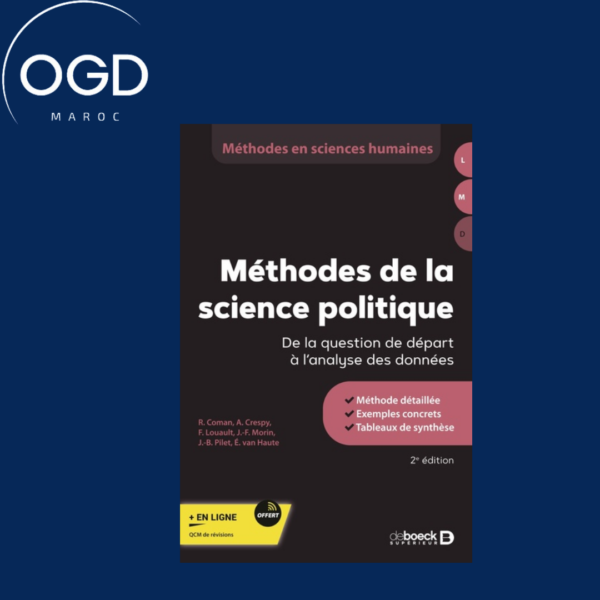 METHODES DE LA SCIENCE POLITIQUE - DE LA QUESTION DE DEPART A L'ANALYSE DES DONNEES