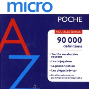 Dictionnaire Le Robert Micro Poche - NE 2018